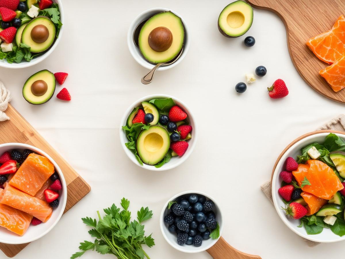 Healthy meal bowls